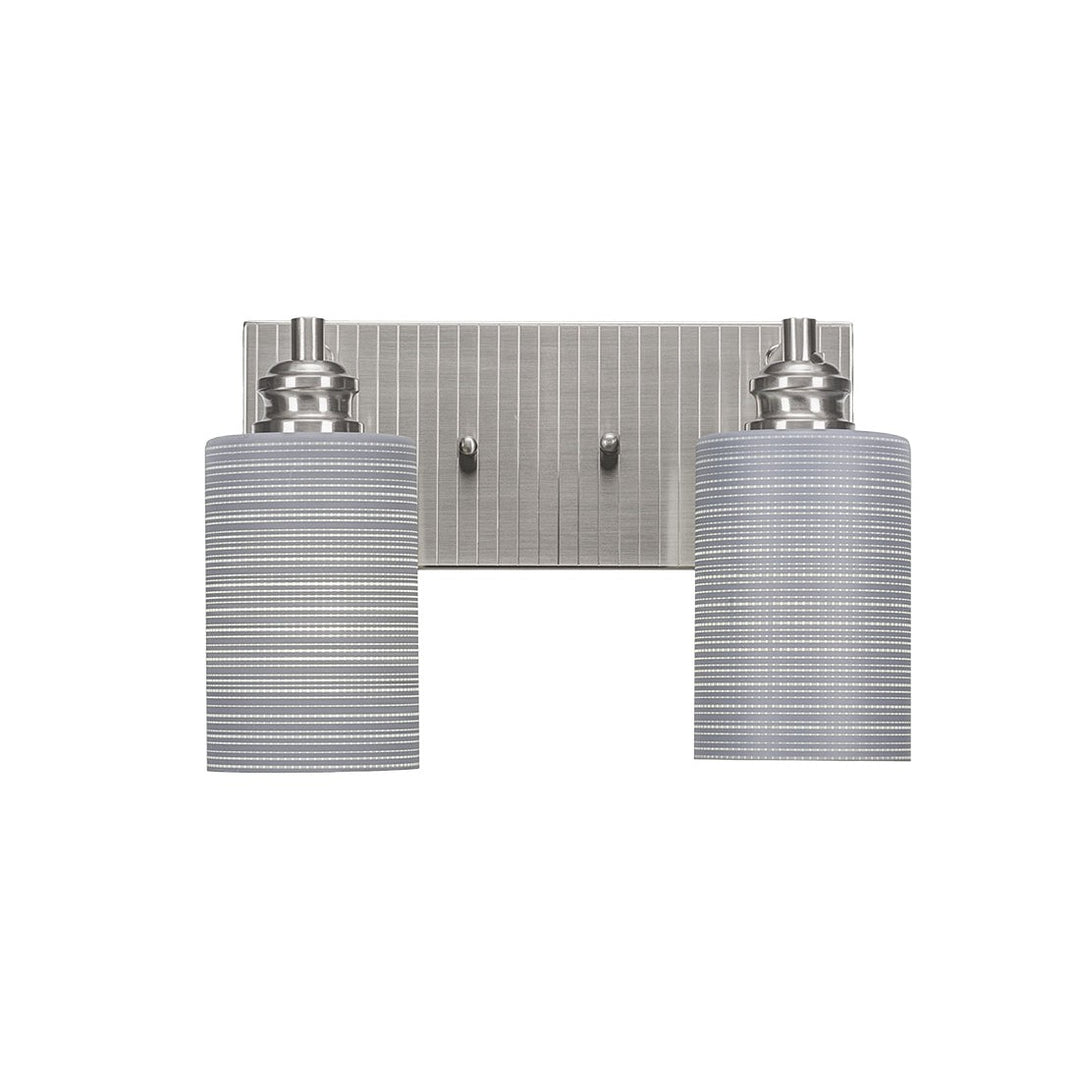 Toltec Edge 1162-bn-4062 Bath Vanity Light 13 in. wide - Brushed Nickel