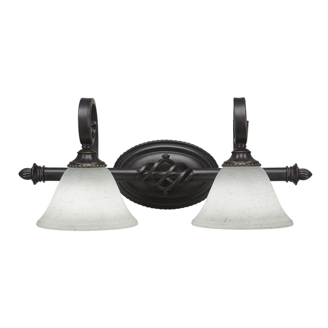 Toltec Eleganté 162-dg-311 Bath Vanity Light 21 in. wide - Dark Granite