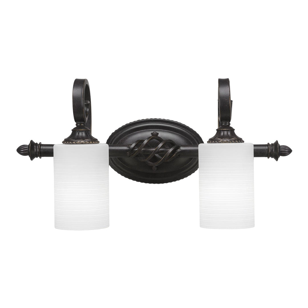 Toltec Eleganté 162-dg-4061 Bath Vanity Light 21 in. wide - Dark Granite