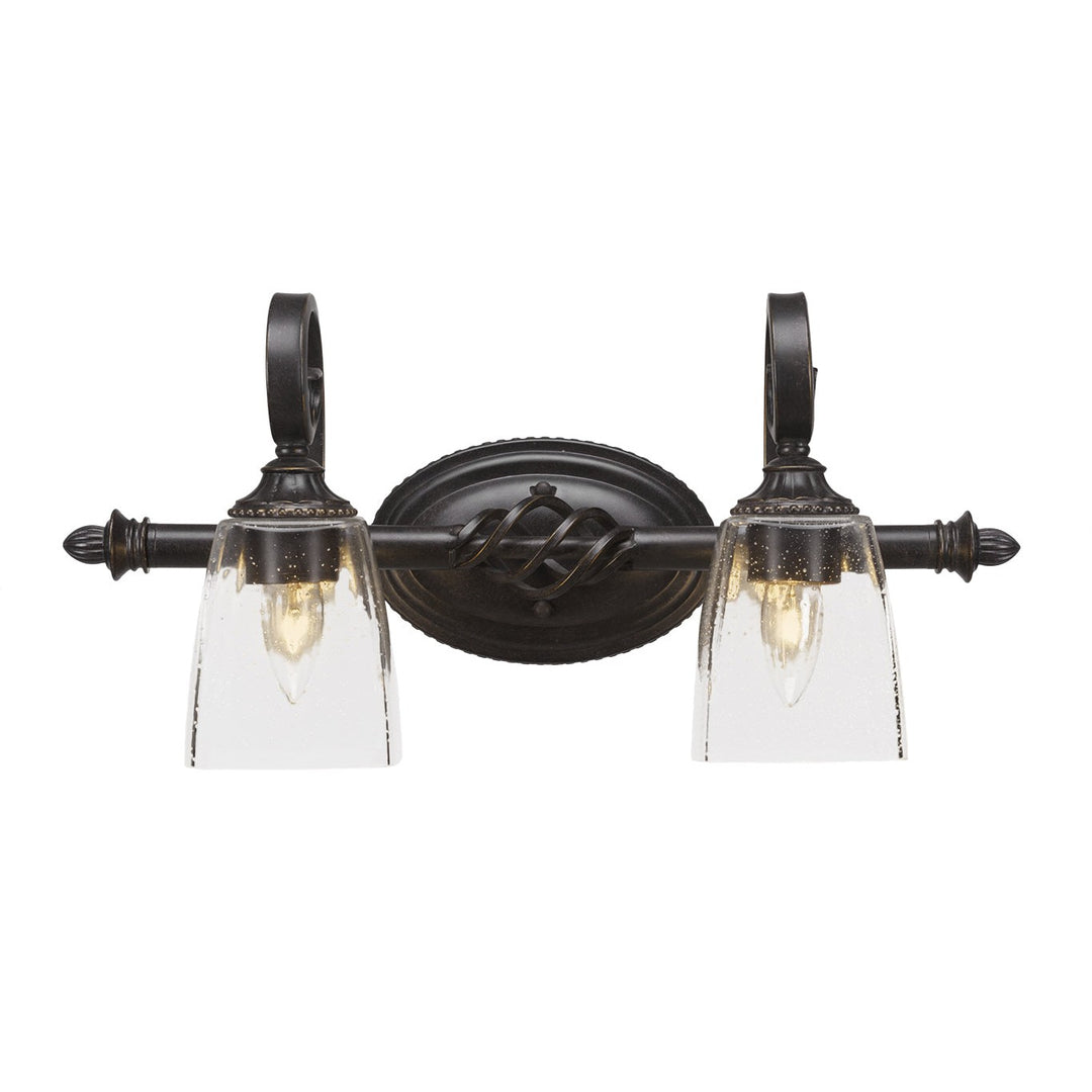 Toltec Eleganté 162-dg-461 Bath Vanity Light 21 in. wide - Dark Granite