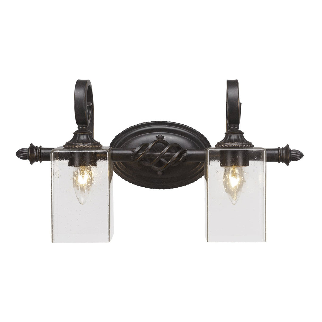 Toltec Eleganté 162-dg-530 Bath Vanity Light 21 in. wide - Dark Granite