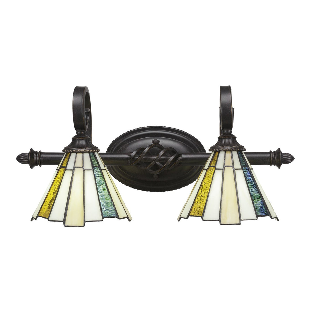 Toltec Elegante 162-dg-9335 Bath Vanity Light 21 in. wide - Dark Granite