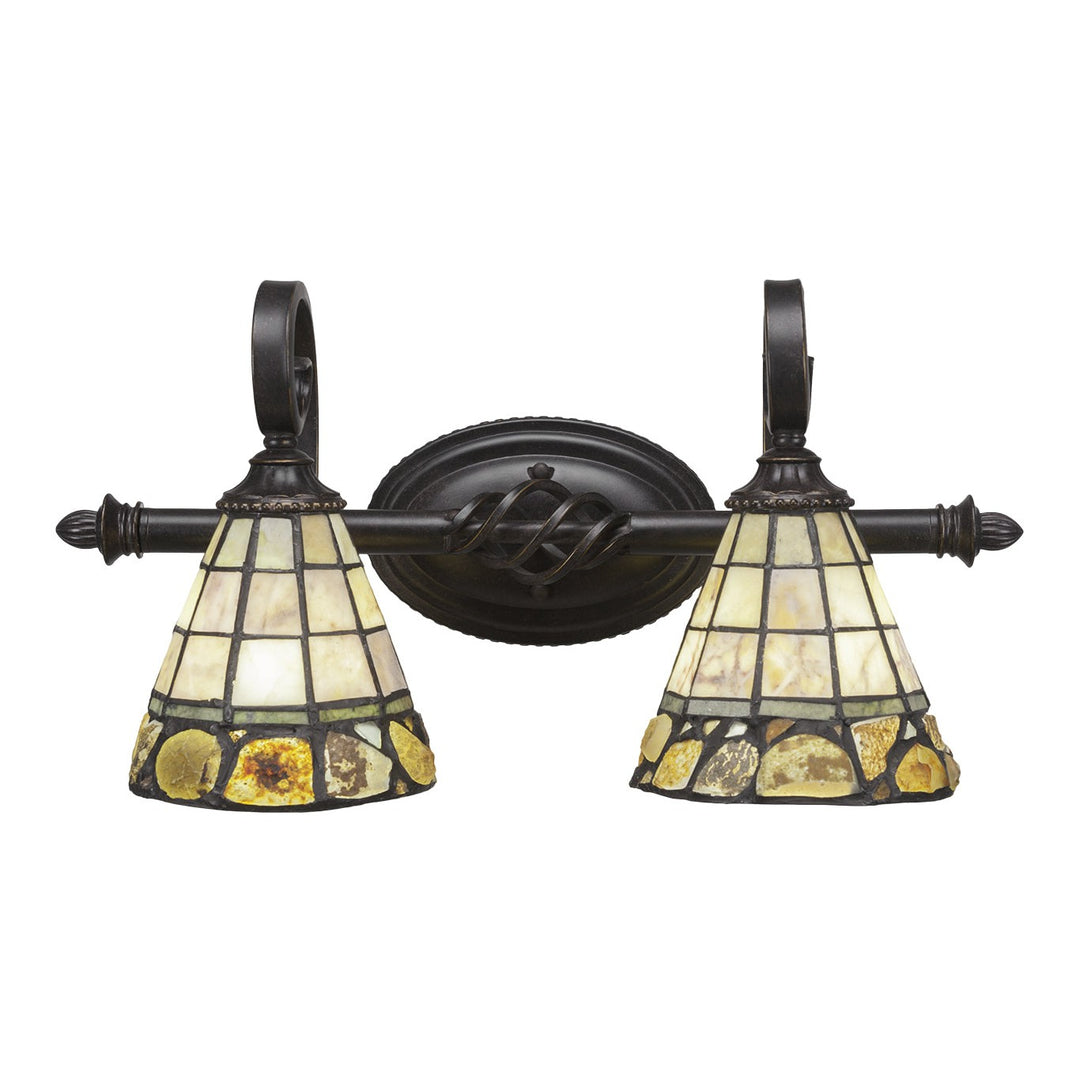 Toltec Eleganté 162-dg-9735 Bath Vanity Light 21 in. wide - Dark Granite