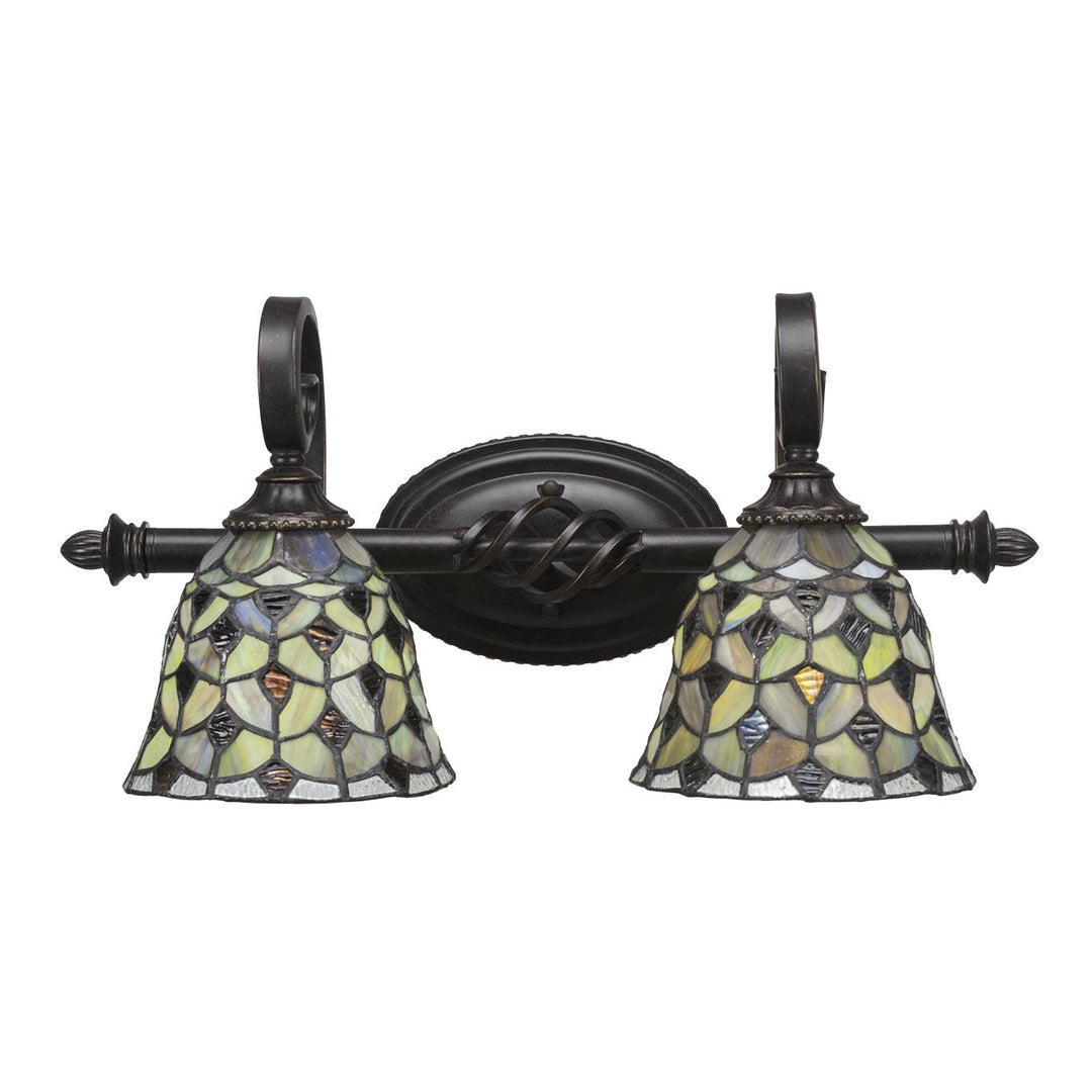 Toltec Eleganté 162-dg-9965 Bath Vanity Light 21 in. wide - Dark Granite