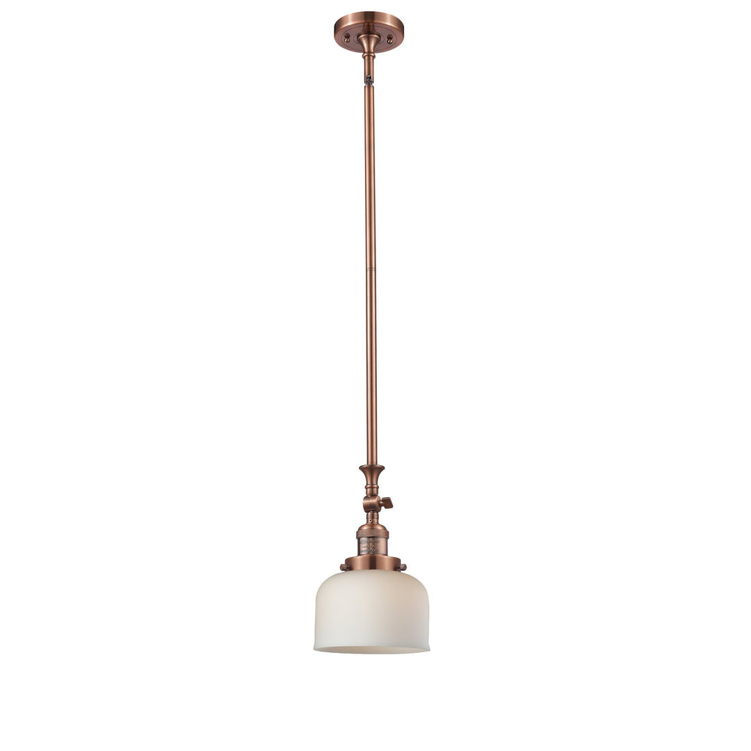 Innovations Franklin Restoration 206-AC-G71-LED Pendant Light - Antique Copper