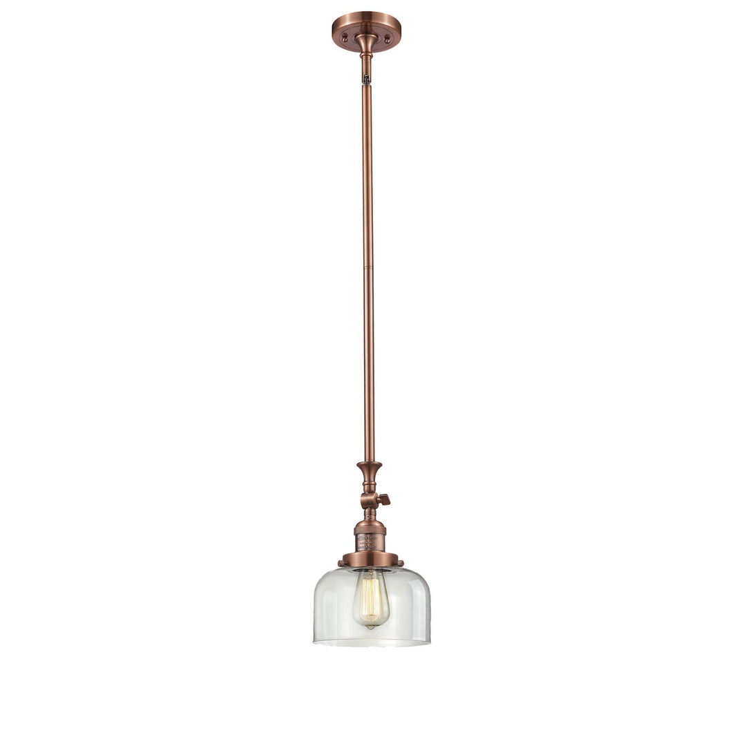Innovations Franklin Restoration 206-AC-G72-LED Pendant Light - Antique Copper