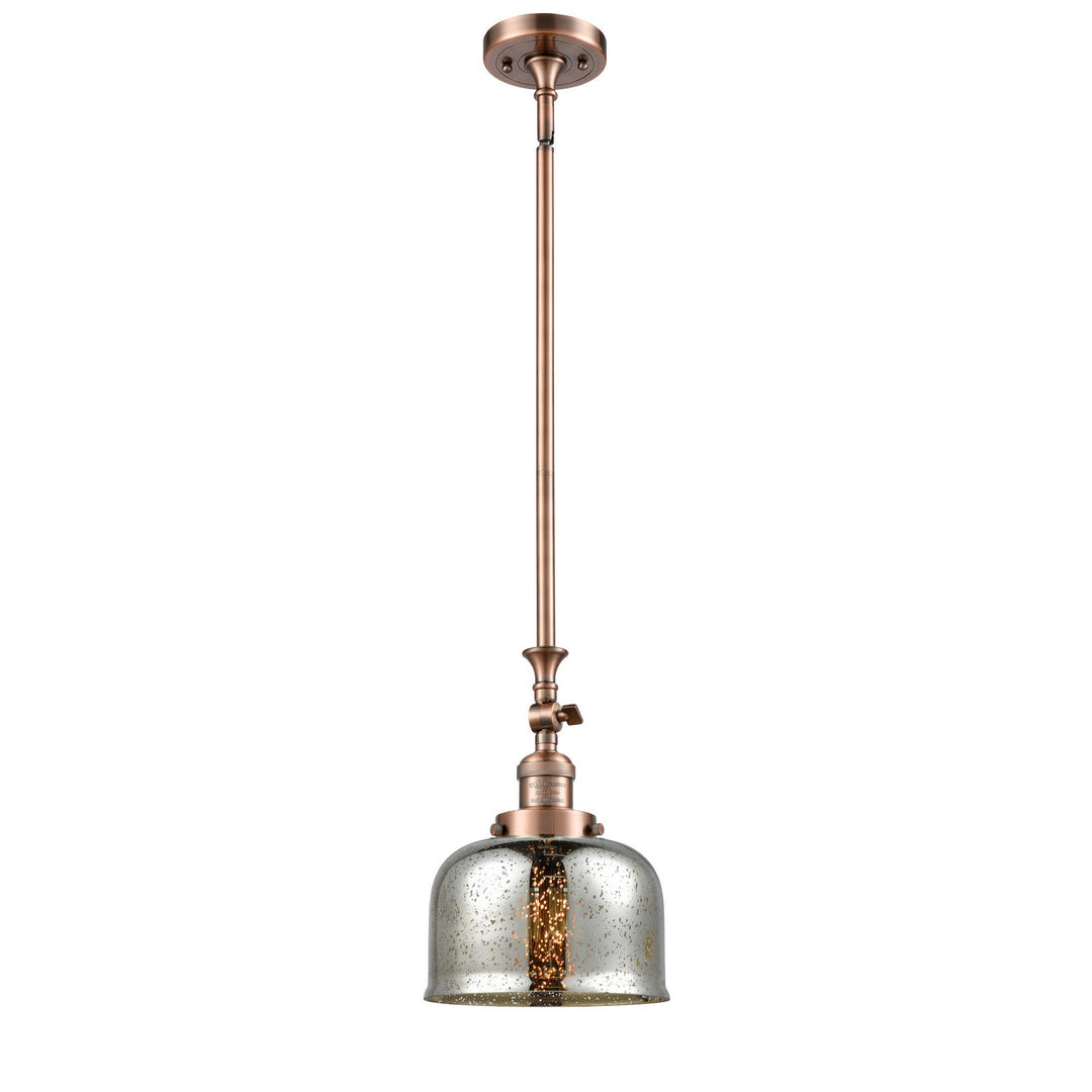 Innovations Franklin Restoration 206-AC-G78-LED Pendant Light - Antique Copper