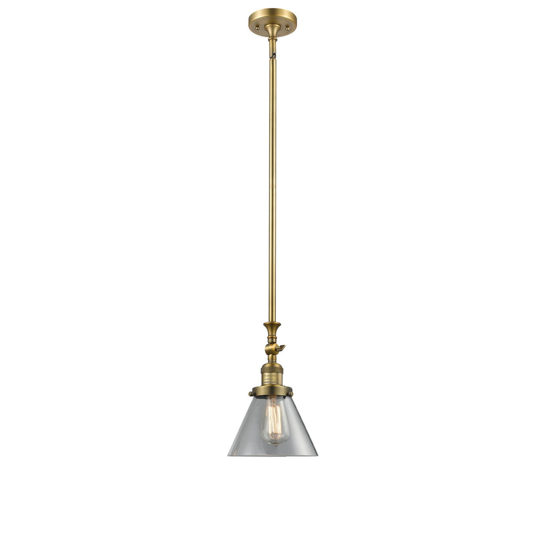 Innovations Franklin Restoration 206-BB-G42-LED Pendant Light - Brushed Brass
