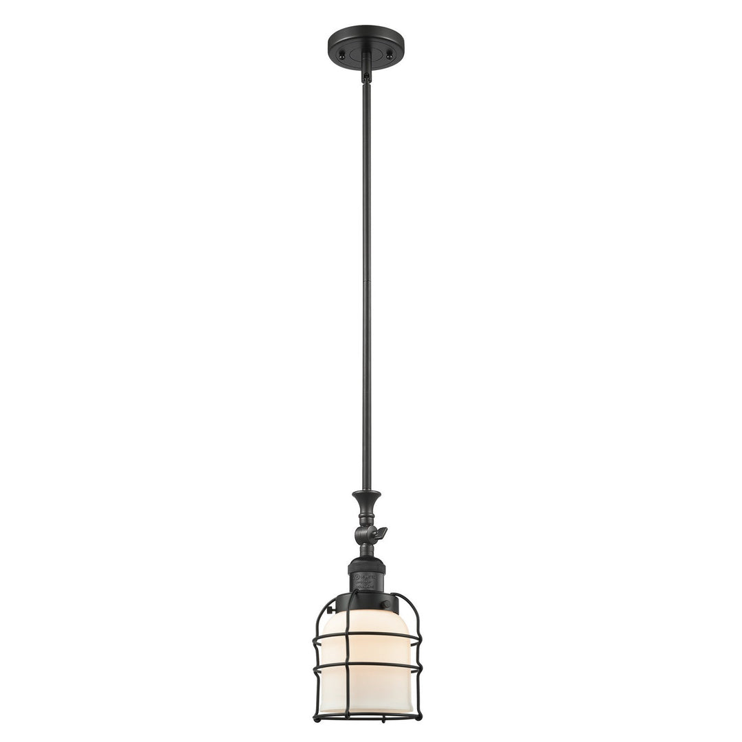 Innovations Franklin Restoration 206-BK-G51-CE Pendant Light - Matte Black