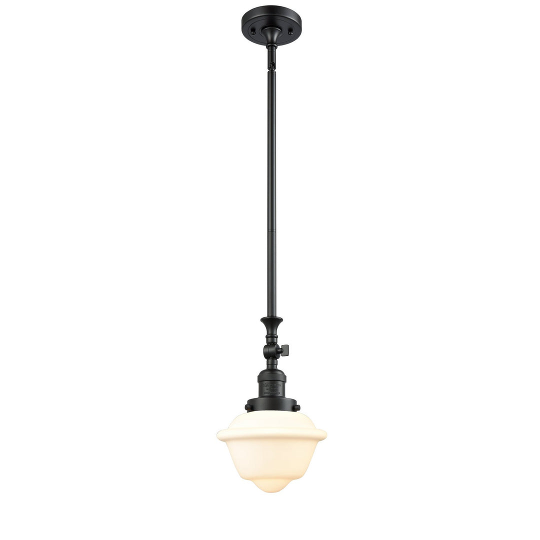 Innovations Franklin Restoration 206-BK-G531 Pendant Light - Matte Black