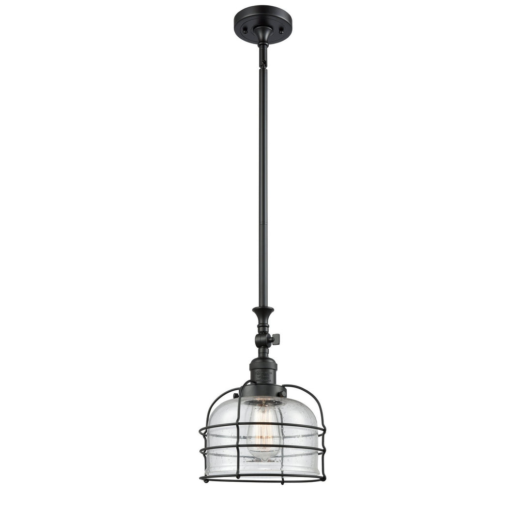 Innovations Franklin Restoration 206-BK-G74-CE-LED Pendant Light - Matte Black