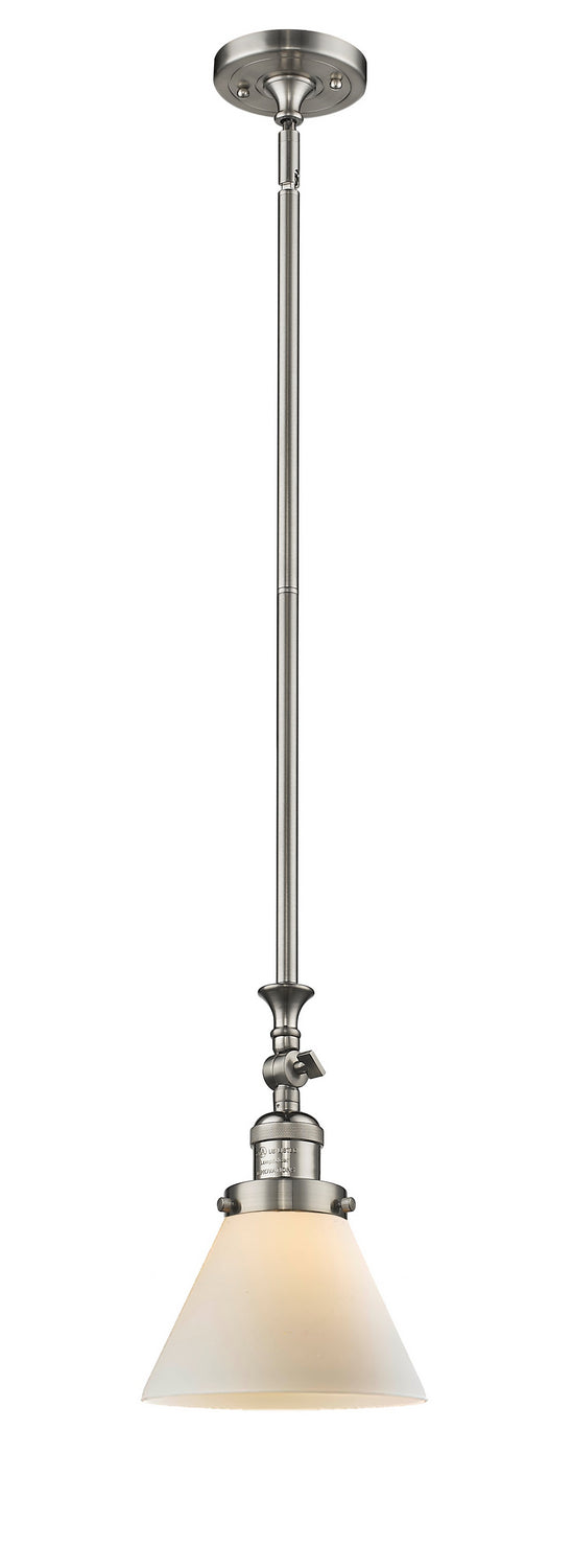 Innovations Franklin Restoration 206-SN-G41-LED Pendant Light - Brushed Satin Nickel