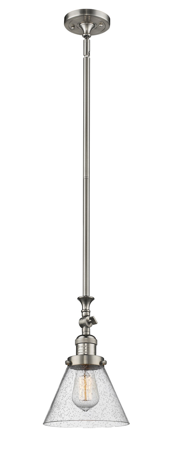 Innovations Franklin Restoration 206-SN-G44-LED Pendant Light - Brushed Satin Nickel