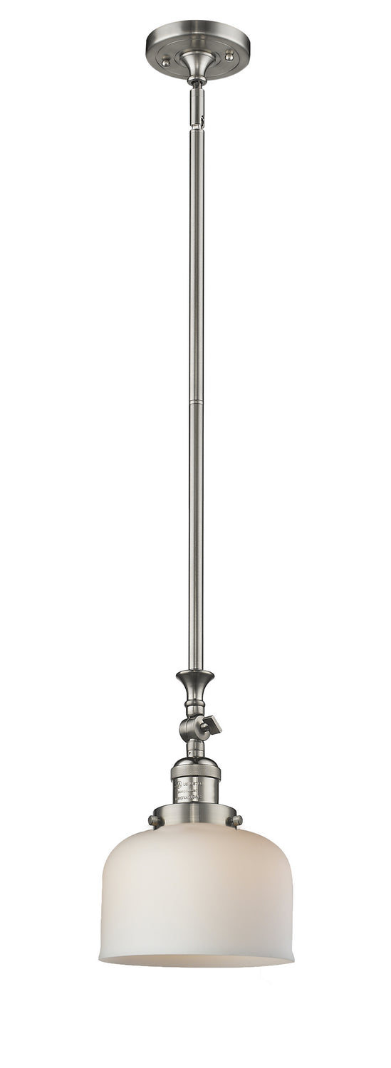Innovations Franklin Restoration 206-SN-G71-LED Pendant Light - Brushed Satin Nickel