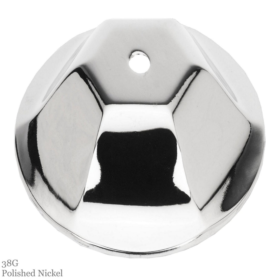 American Brass & Crystal Kensington FM5436-38G-ST-HL Ceiling Light - Polished Nickel