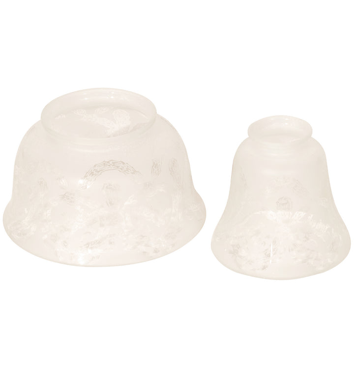 Meyda Tiffany Lighting 102007 Wreath & Garland Shade Lamp Shade White