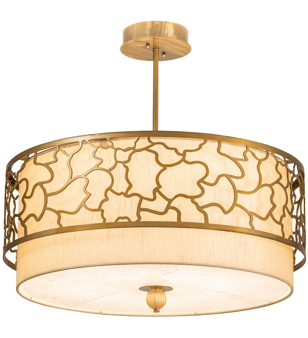 Meyda Tiffany Deserto Seco 190175 Chandelier Light - Brass Tint
