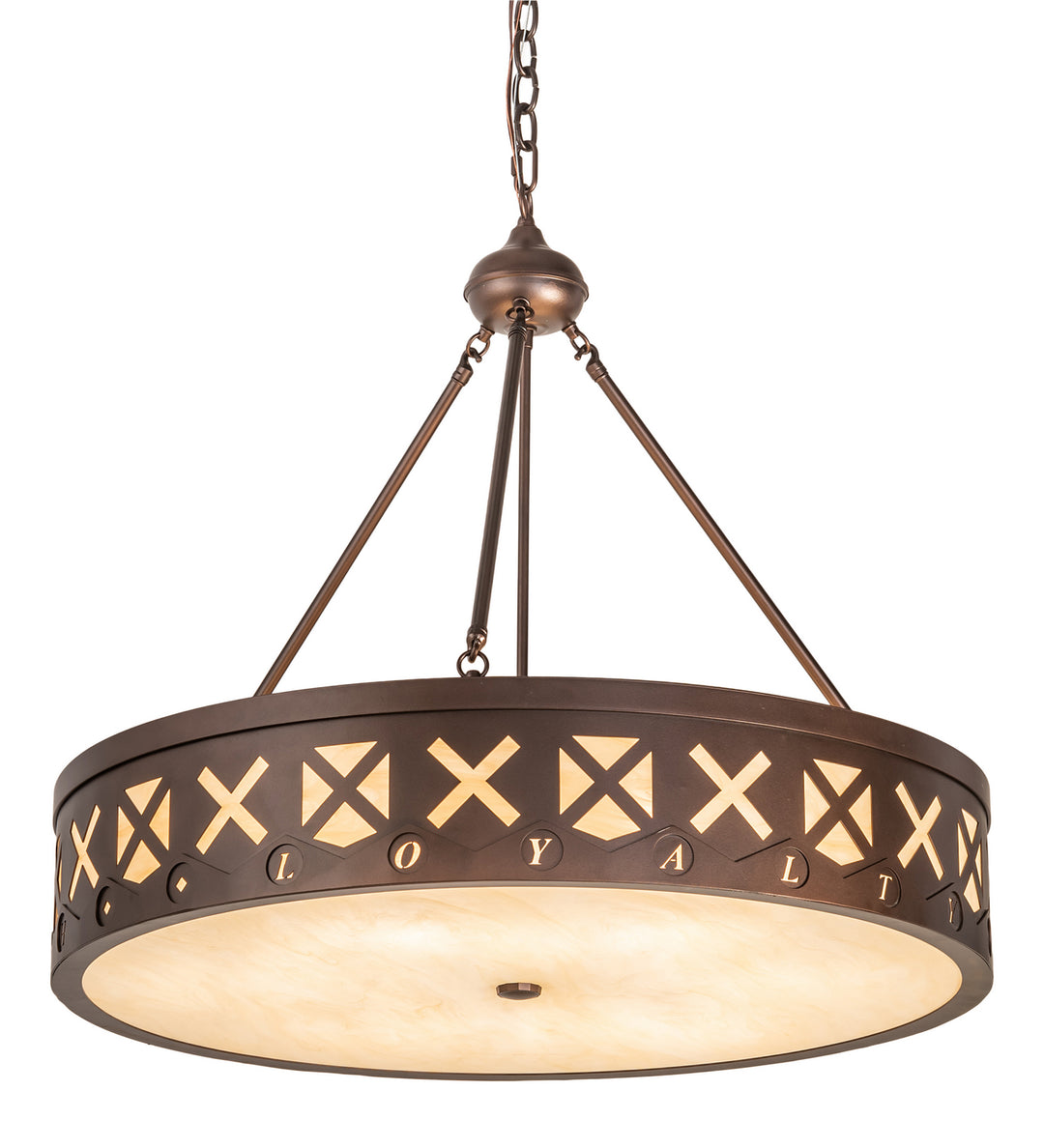 Meyda Tiffany Personalized 195657 Pendant Light - Mahogany Bronze
