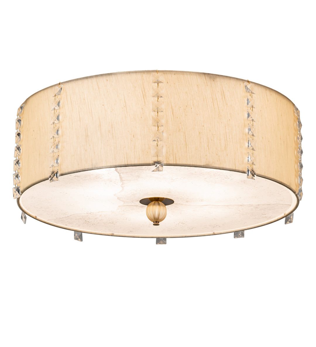 Meyda Tiffany Cilindro 196434 Ceiling Light - Brass Tint