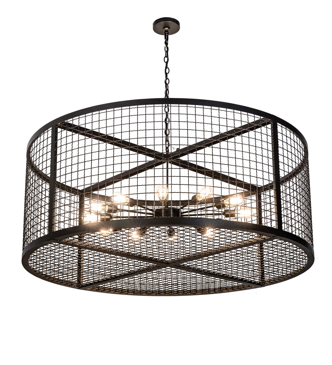 Meyda Tiffany Paloma Golpe 197674 Chandelier Light - Oil Rubbed Bronze