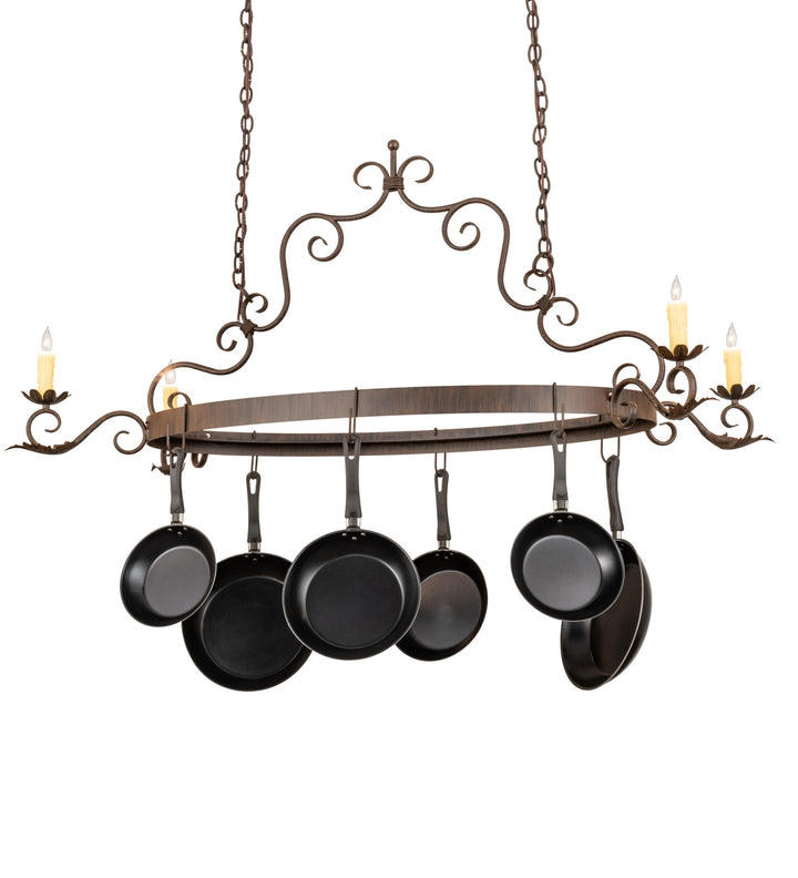 Meyda Tiffany Elara 199192 Pendant Light - Rust