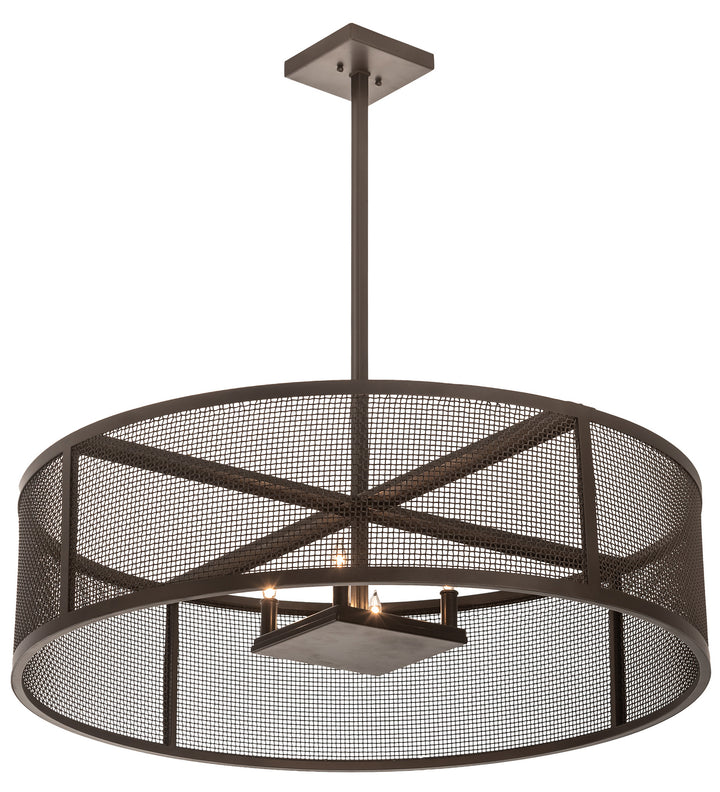 Meyda Tiffany Cilindro 199482 Chandelier Light - Bronze