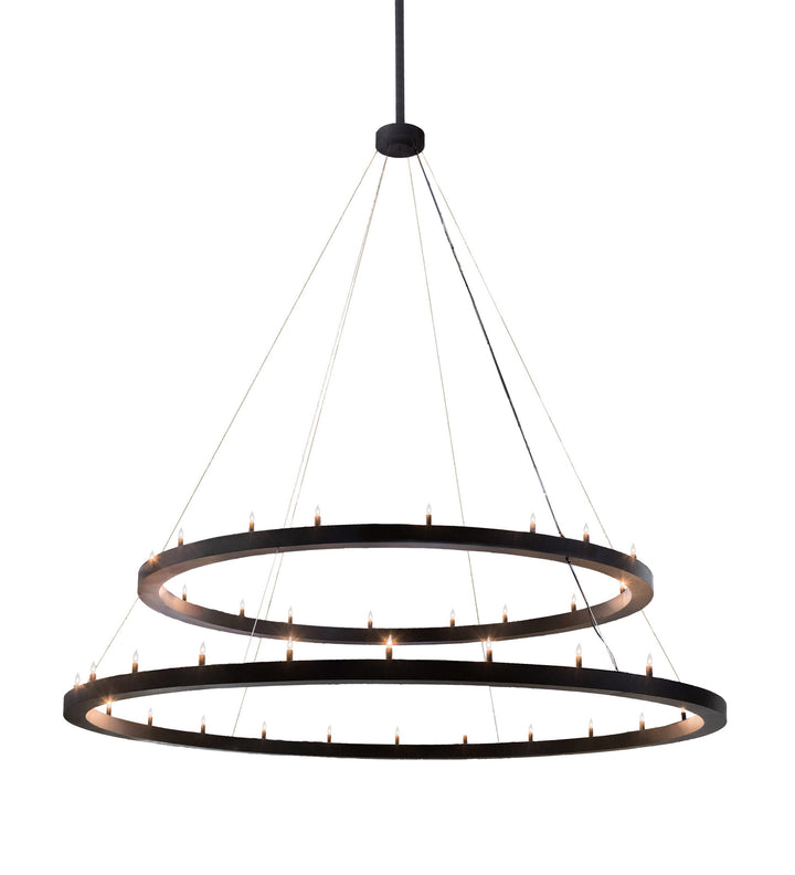 Meyda Tiffany Willowbend 200322 Chandelier Light - Oil Rubbed Bronze