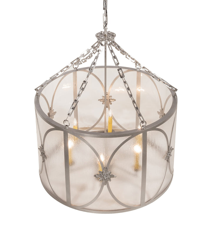 Meyda Tiffany Penelope 200430 Chandelier Light - Nickel