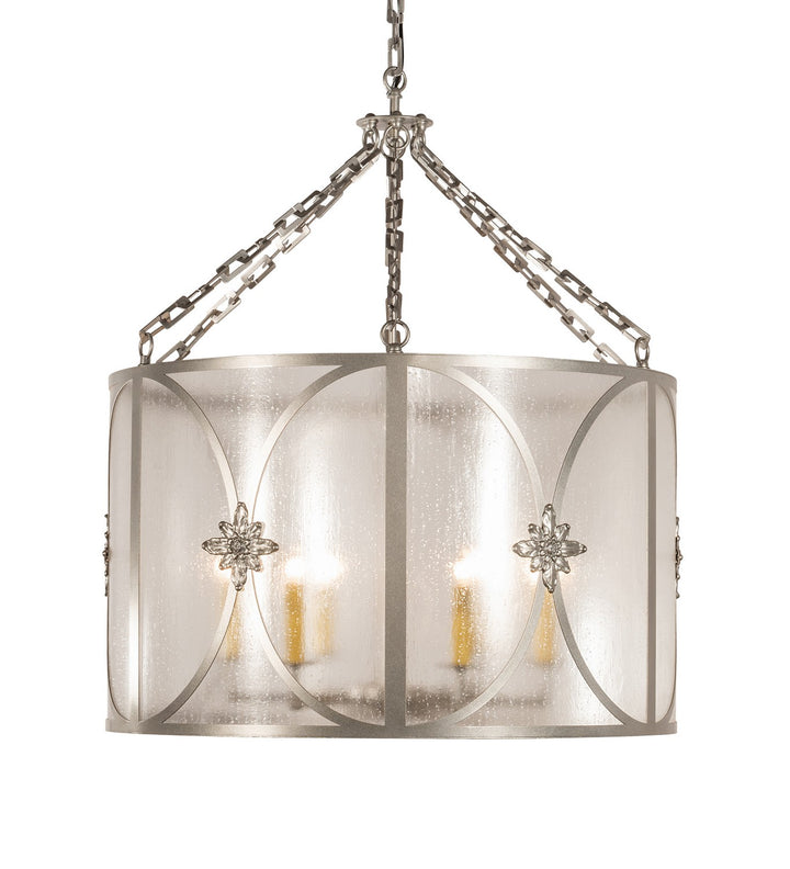 Meyda Tiffany Penelope 200430 Chandelier Light - Nickel