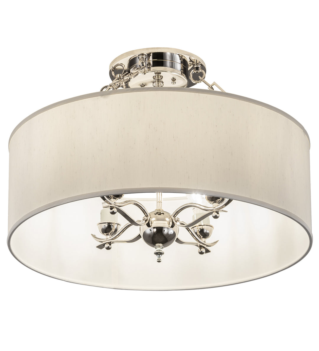 Meyda Tiffany Cilindro 200594 Ceiling Light - Polished Nickel