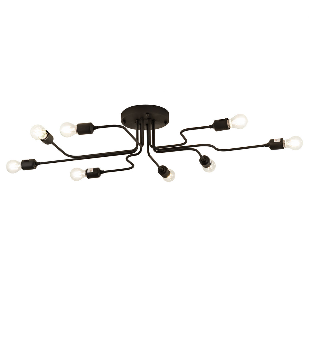 Meyda Tiffany Pipedream 201059 Ceiling Light - Wrought Iron