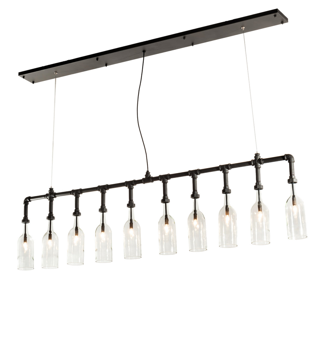 Meyda Tiffany Pipedream 201075 Pendant Light - Wrought Iron