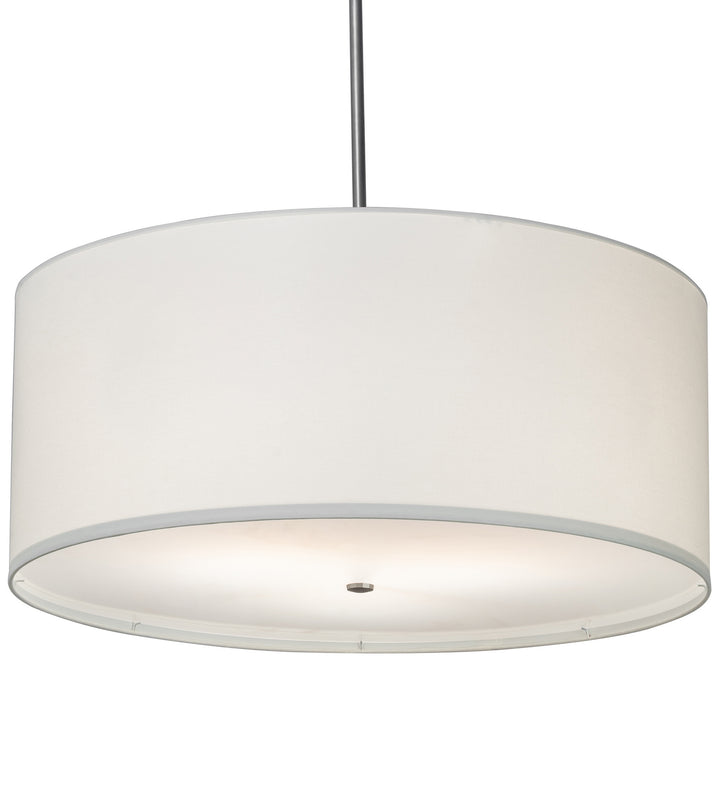 Meyda Tiffany Cilindro 201762 Pendant Light - Brushed Nickel