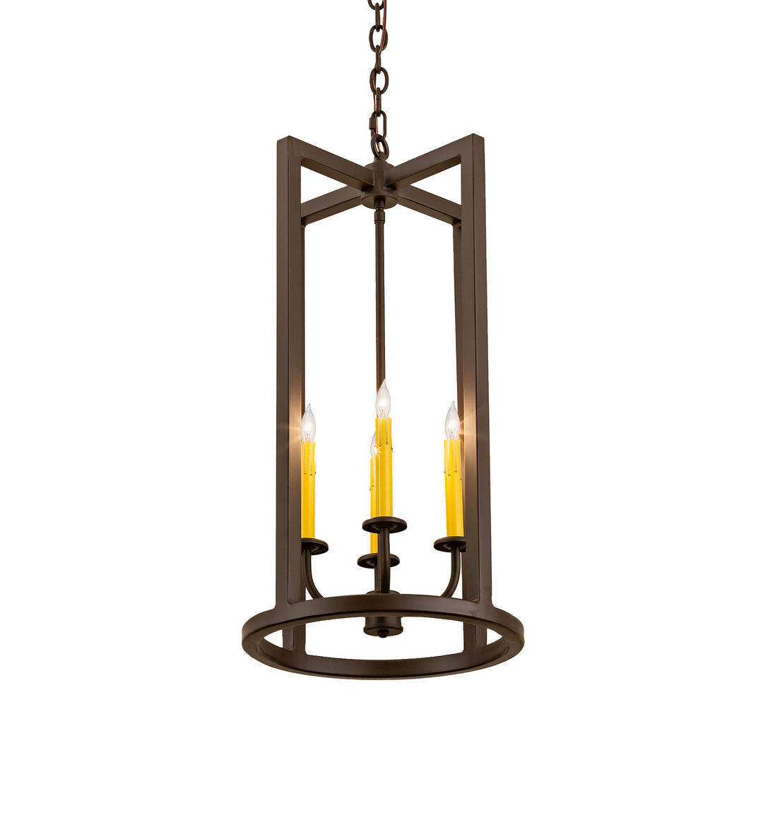 Meyda Tiffany Porte Tournante 202044 Chandelier Light - Oil Rubbed Bronze