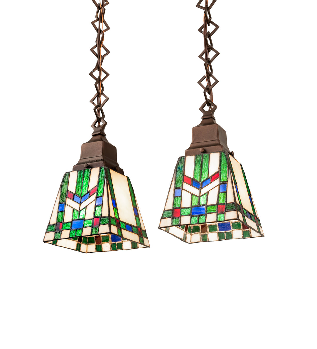 Meyda Tiffany Prairie Wheat 203310 Pendant Light - Mahogany Bronze
