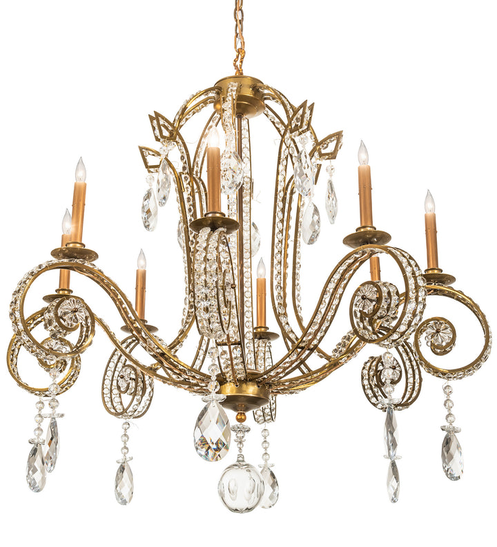 Meyda Tiffany Lucerne 204918 Chandelier Light - Crystal