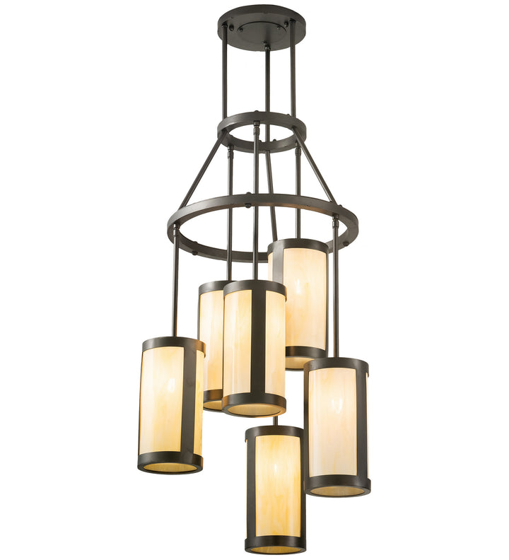 Meyda Tiffany Cartier 210238 Chandelier Light - Oil Rubbed Bronze