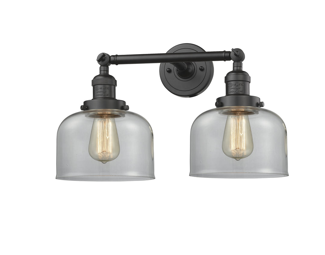 Innovations Franklin Restoration 208-OB-G72-LED Bath Vanity Light 19 in. wide - Oil Rubbed Bronze