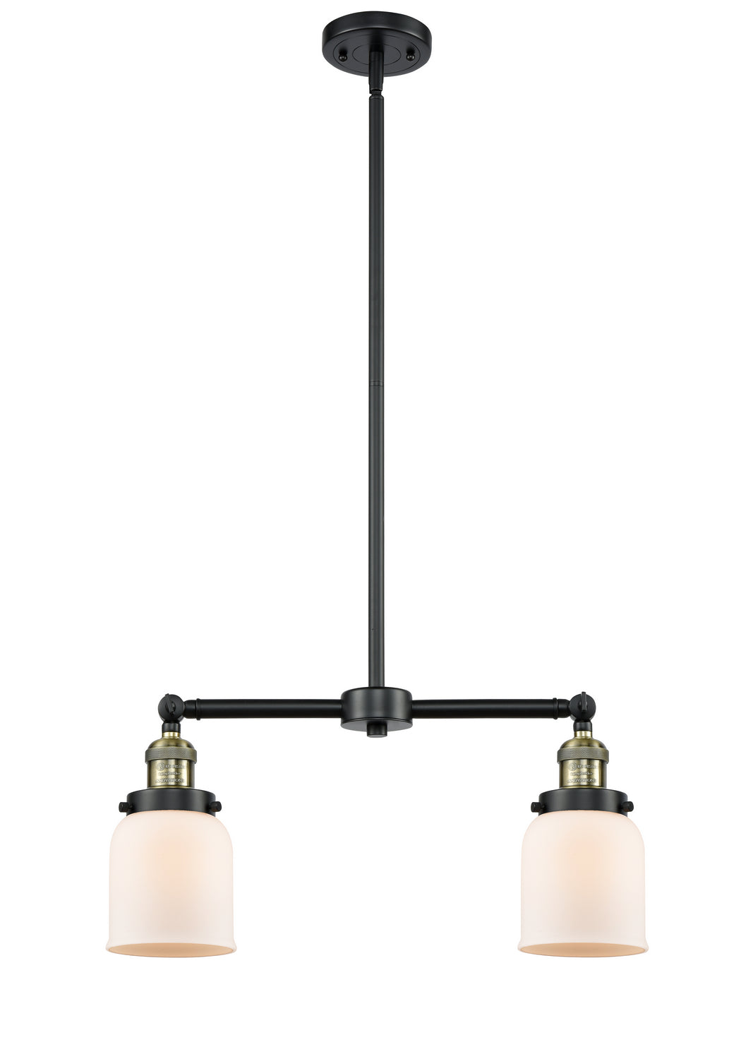 Innovations Franklin Restoration 209-BAB-G51-LED Chandelier Light - Black Antique Brass