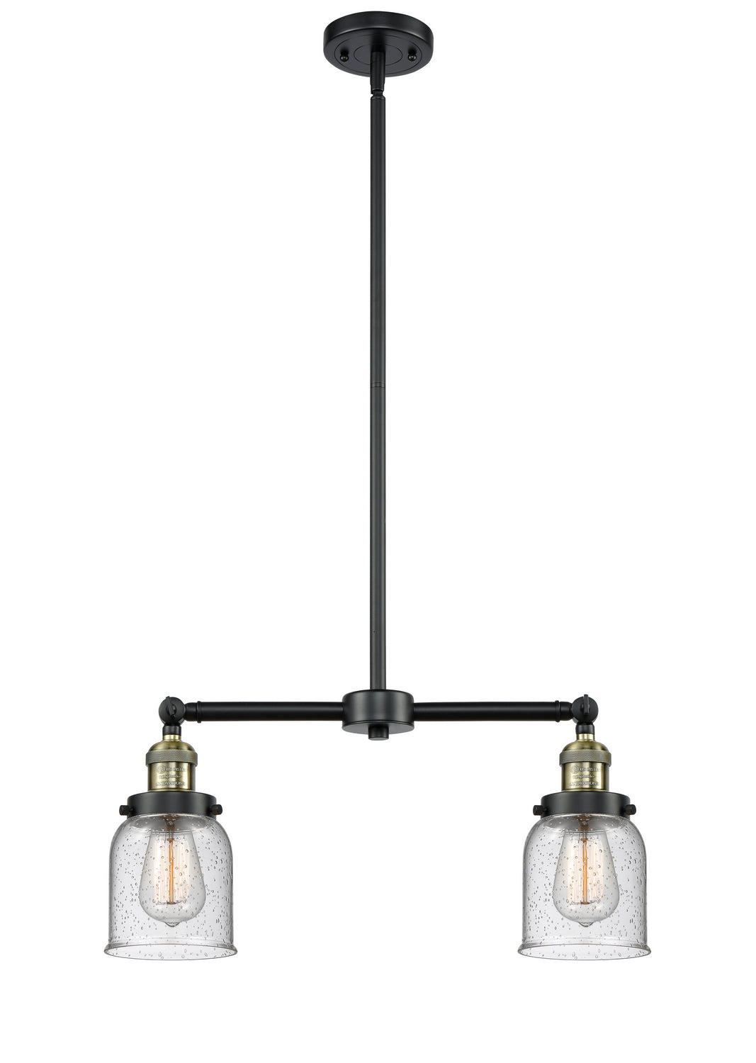 Innovations Franklin Restoration 209-BAB-G54-LED Chandelier Light - Black Antique Brass