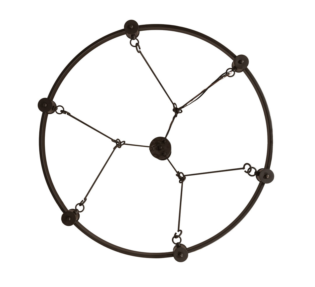 Meyda Tiffany Kenosha 210880 Chandelier Light - Oil Rubbed Bronze