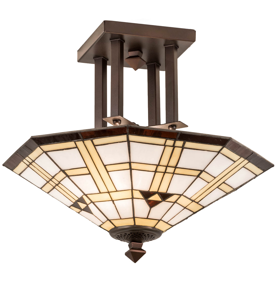 Meyda Tiffany Arrowhead 210967 Ceiling Light - Nickel