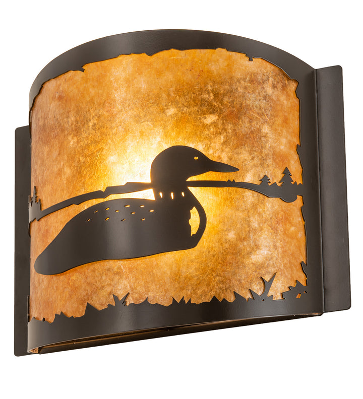 Meyda Tiffany Loon 211045 Wall Light - Timeless Bronze