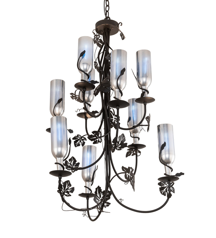 Meyda Tiffany Tuscan Vineyard 212975 Chandelier Light - Chrome