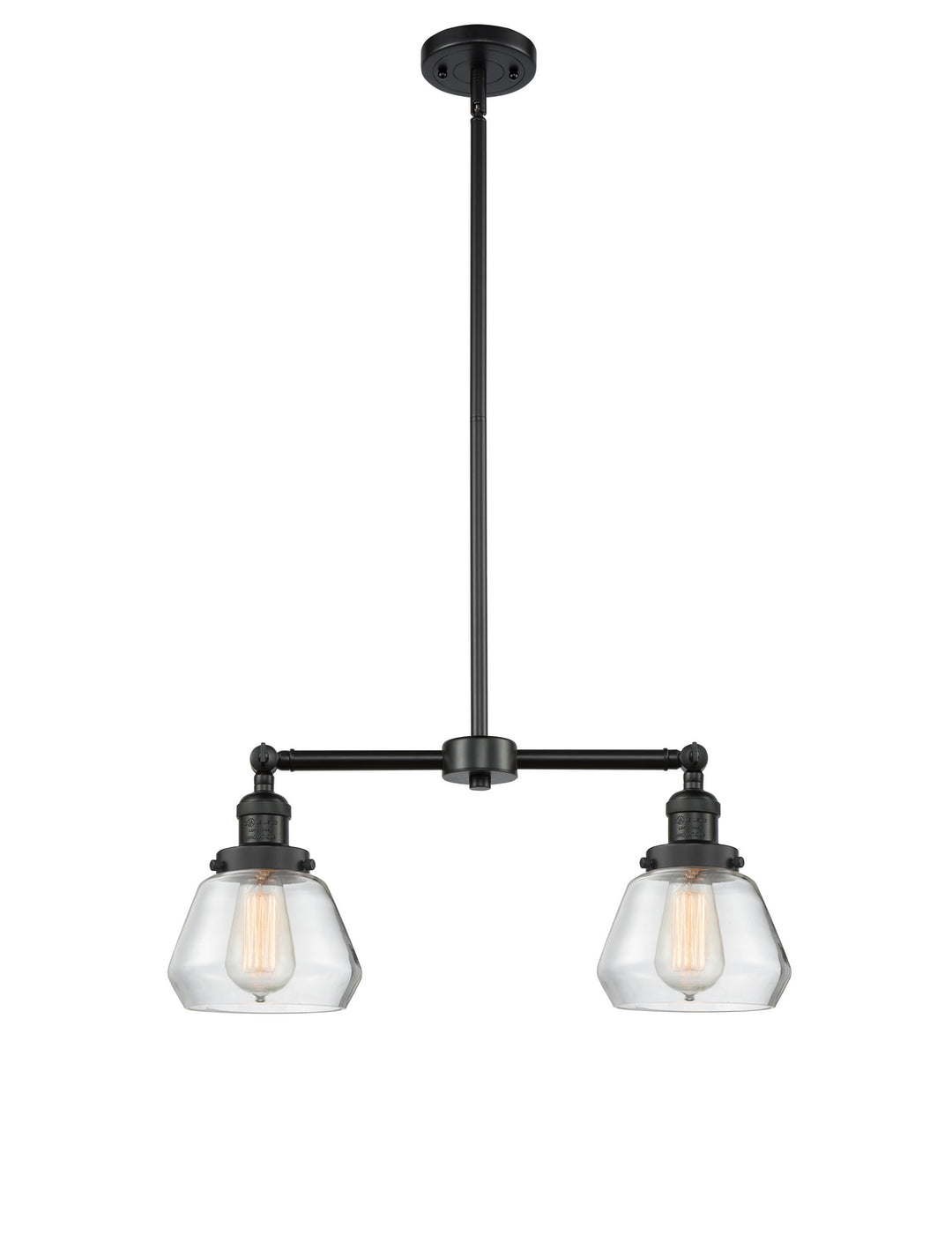Innovations Franklin Restoration 209-BK-G172 Chandelier Light - Matte Black