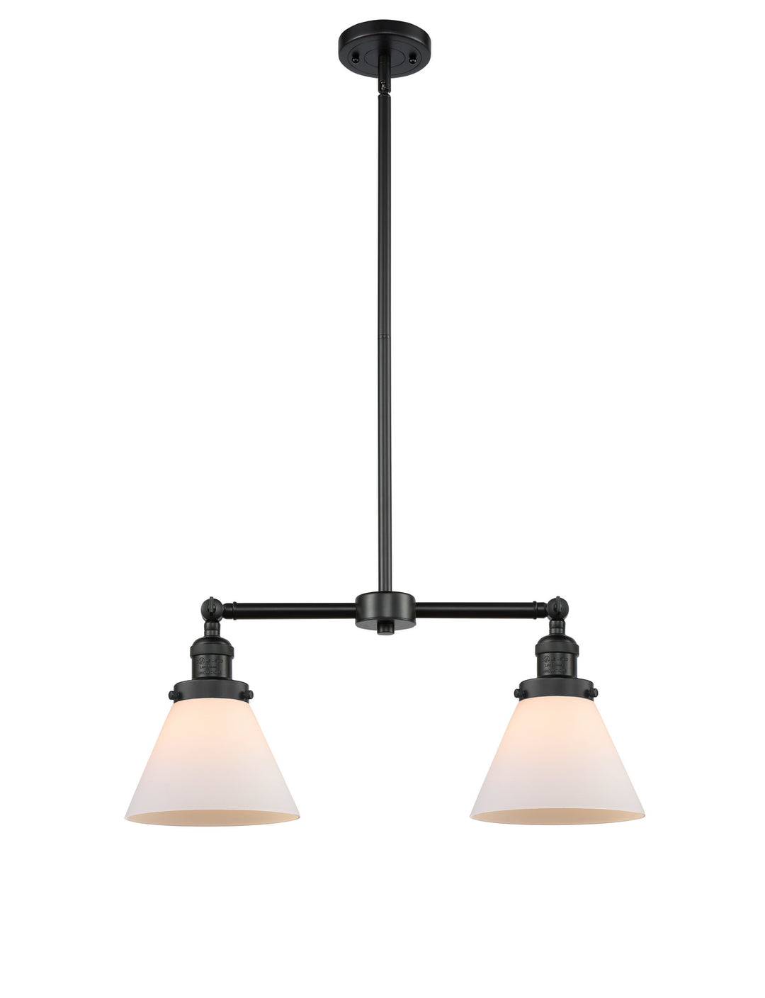 Innovations Franklin Restoration 209-BK-G41 Chandelier Light - Matte Black