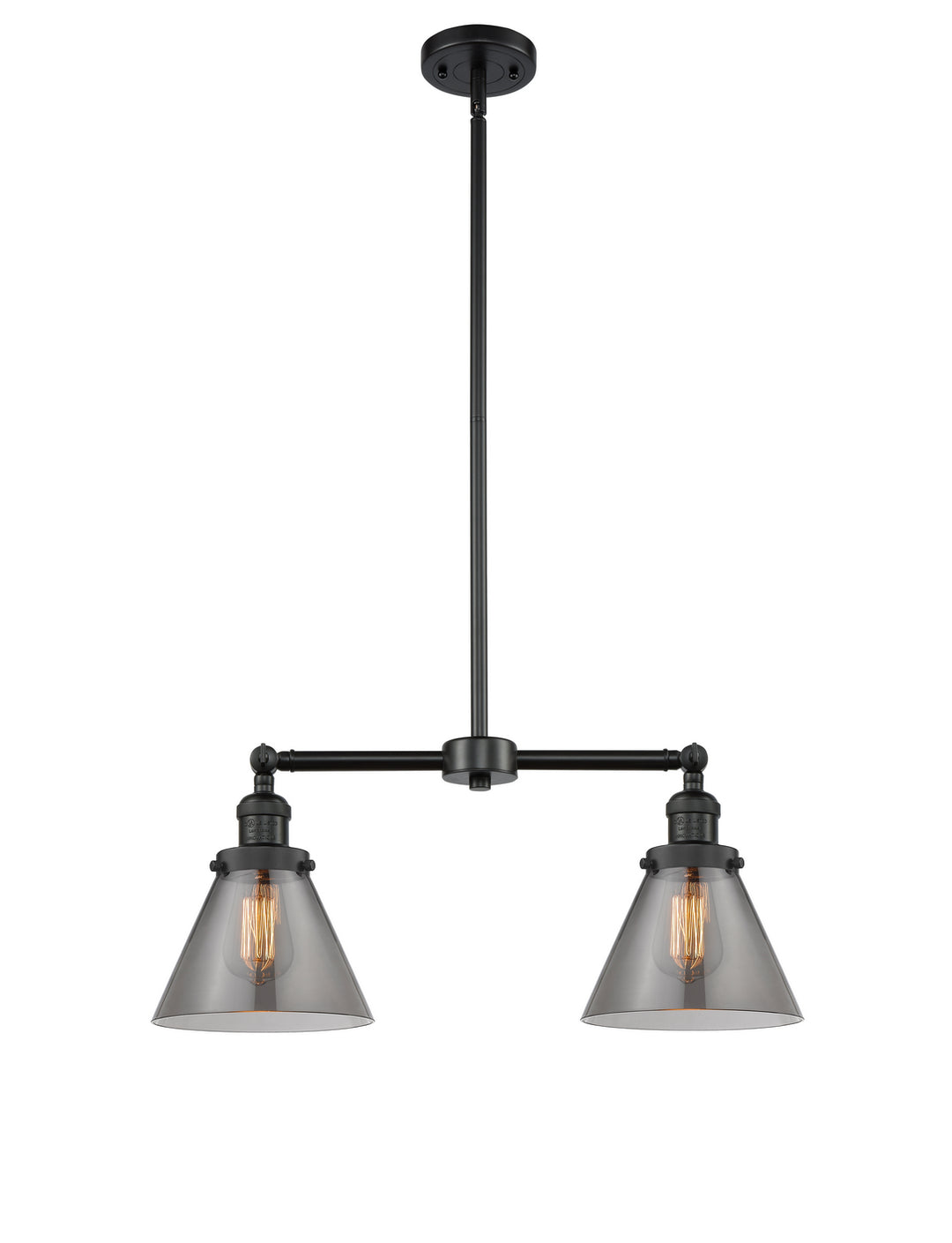Innovations Franklin Restoration 209-BK-G43 Chandelier Light - Matte Black