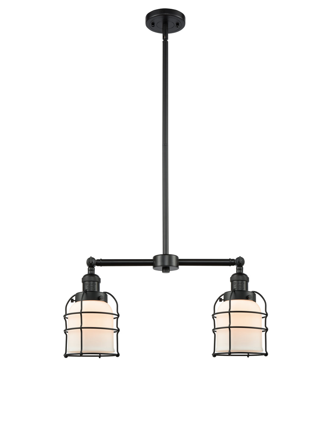 Innovations Franklin Restoration 209-BK-G51-CE Chandelier Light - Matte Black