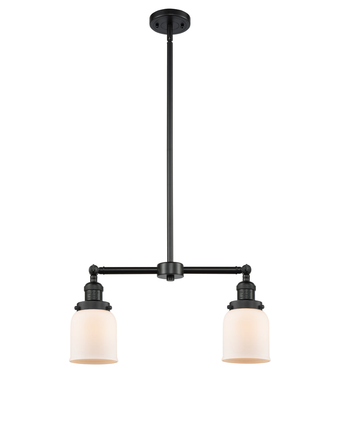 Innovations Franklin Restoration 209-BK-G51-LED Chandelier Light - Matte Black