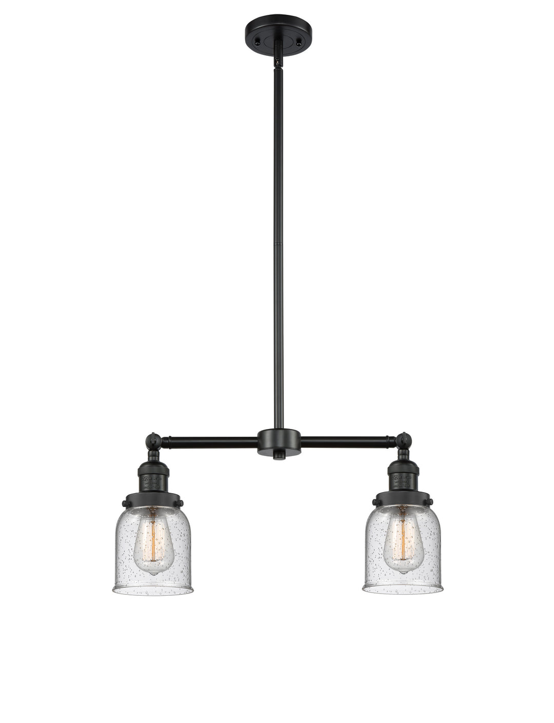 Innovations Franklin Restoration 209-BK-G54 Chandelier Light - Matte Black